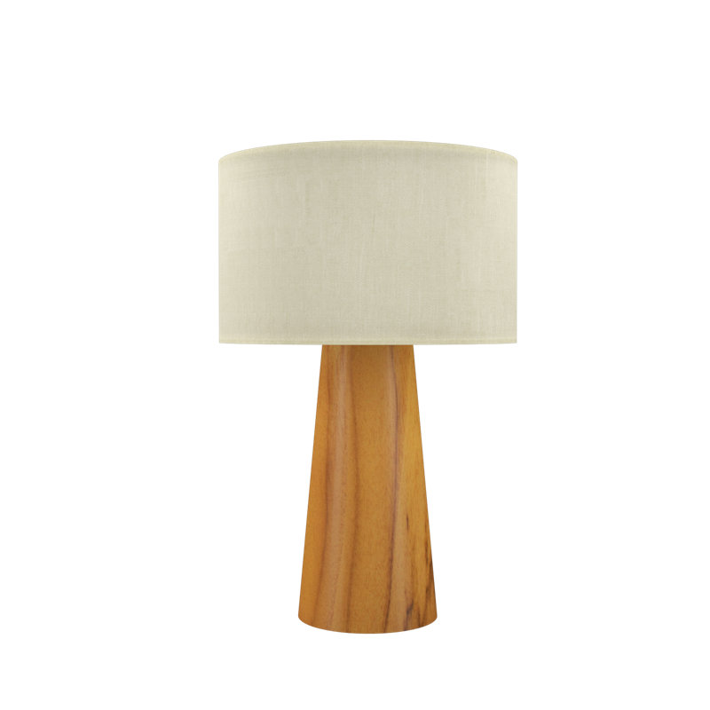 Conical Table Lamp, Teak
