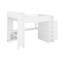 Grand lit mezzanine avec garde-robe et bureau-433730260