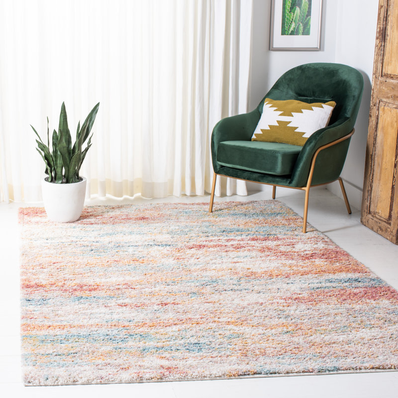 Covent Performance Abstract Rug, Rectangle 5'5" x 7'7"