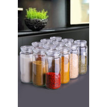 California Home Goods Spice Jars Value Pack, Set of 4/6/10