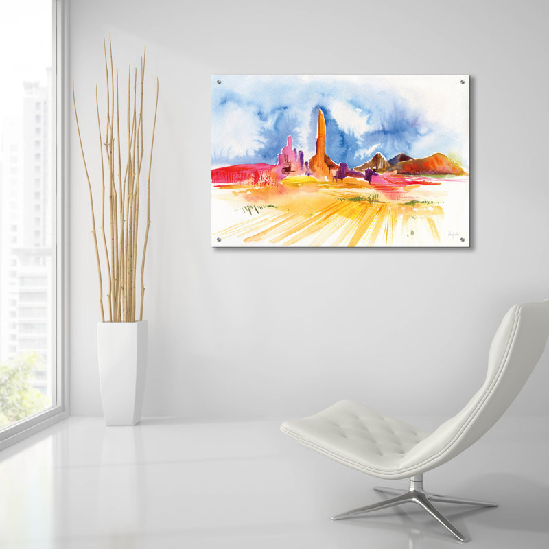 Art mural en verre Winston Porter, H 24 po x l 36 po x P 0,2 po