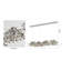 Luminaire suspendu 12 lumières confettis argent-70079973