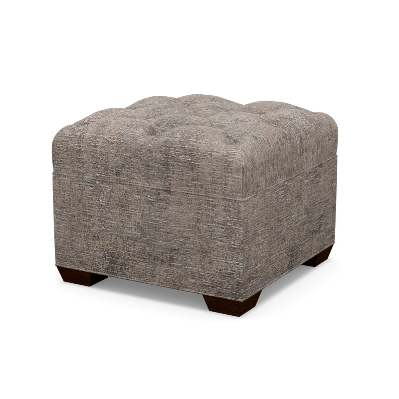 Square Ottoman, Walnut, 9637-86