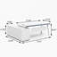 72.83"Modern Minimalist White L-Shaped Desk-1841212992