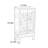 12 Pair Shoe Storage Cabinet