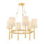 Bridgeton Chandelier in Aged Brass-986734103-986734104