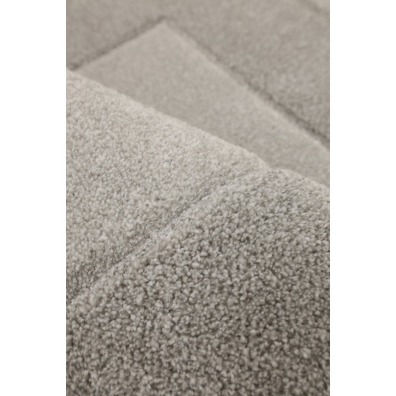 NEWPORT BORDER GREY , Rectangle 80 x 150cm
