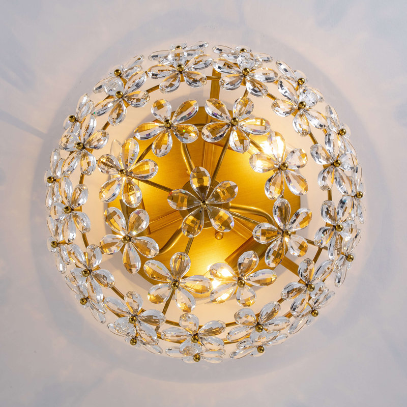 Plafonnier encastré 3 lumières Rosa