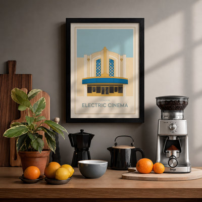 Cinema Art Deco - Framed Print