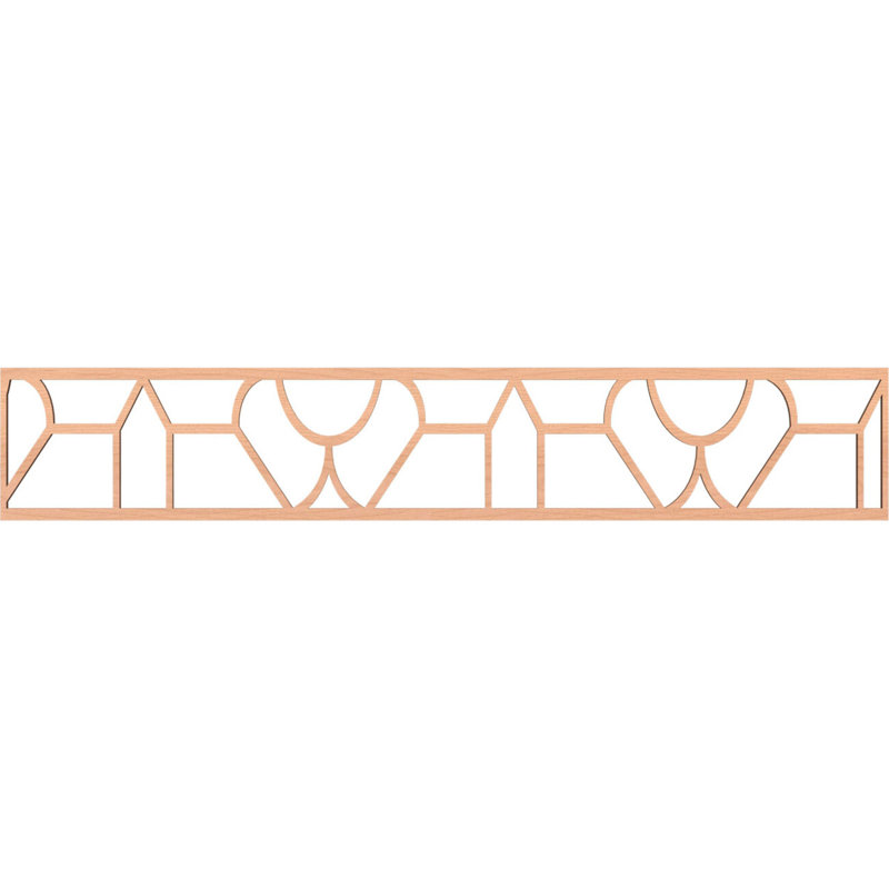 Moulure de panneau de bouleau Whitechapel, H 8 po x l 46,625 po x P 0,25 po, Aulne
