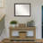 Maya Beveled Framed Wall Mirror-119711156-119711152