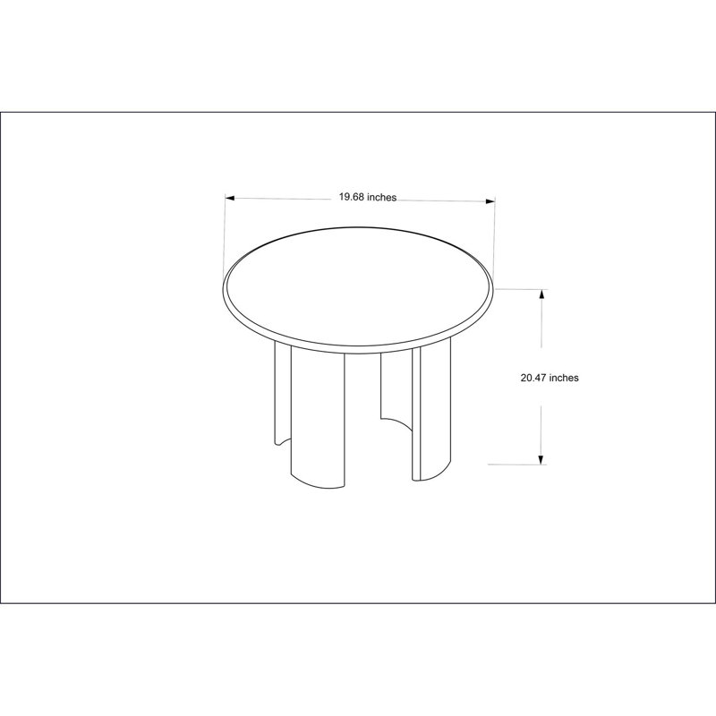 Jolen Modern End Table