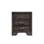 Table de chevet 2 tiroirs 1pc