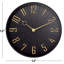 Horloge murale 12 po Westclox