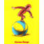 Curieux George joue sur une balle-1206029540