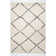 Mansel Trellis Area Rug for Living Room Bedroom Dining Room, Off White/Charcoal