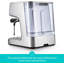 Cafetière à espresso semi-automatique avec affichage à cristaux liquides de 350 ml avec cafetière en acier inoxydable 350 ml.