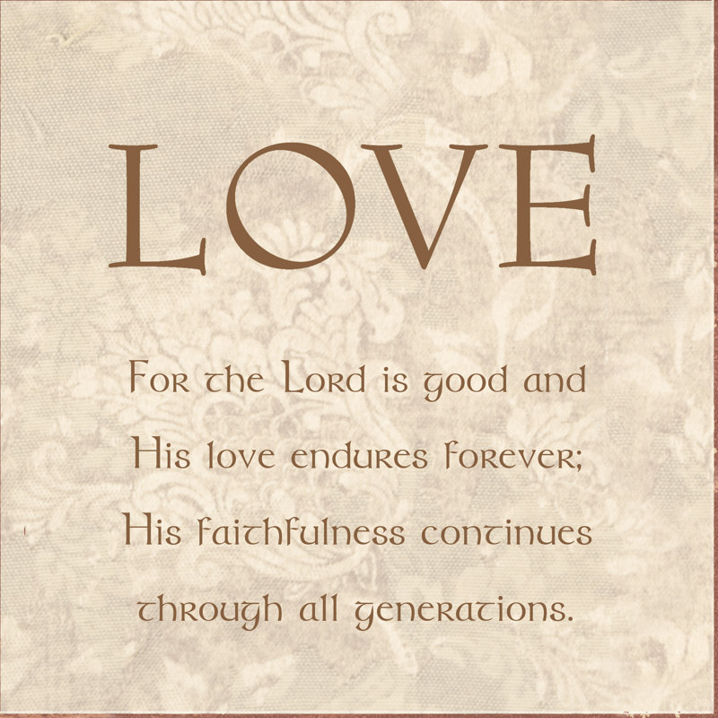 Tapestry Verse 4 Under Love - Wrapped Canvas Print, 122cm H x 122cm W