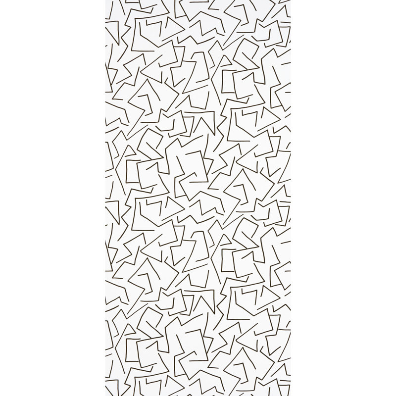 Papier peint Schumacher x Hadiya Williams Tangent, Ivoire