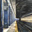 Impression sur toile New-York Subway