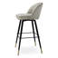 Cliff Upholstered Stool with Metal Frame-1029637396