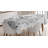 Ambesonne Compass Tablecloth, Giant Seashore All Over Compass In Exquisite Ornate Detailed Motifs Ocean Animal, Rectangular Table Cover For Dining Room Kitchen Decor, 52" X 70", Black White-44983407
