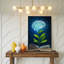 Toile, «A Brain Stylized Brain Emerges From the Center of a Wall»-661149862