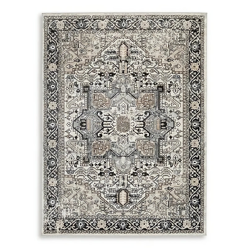 Dennetta Oriental Indoor Rug, Rectangle 5'2" x 6'10"