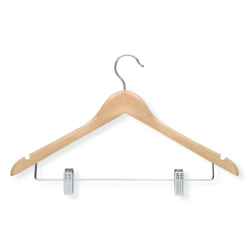  Basic Suit Wood Hanger for Suit/Coat