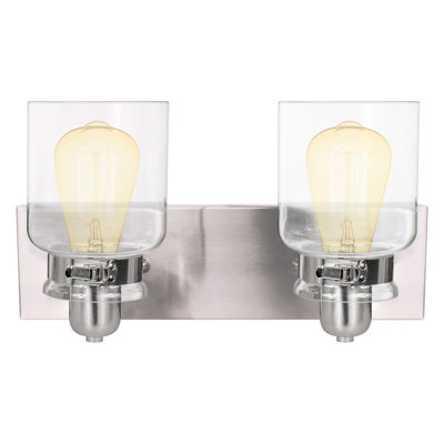 2 - Light Dimmable Vanity Light