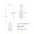 Sumrall 1 - Light White Single Pendant