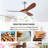 Hot Sales 52 Inch Ceiling Fans Without Lights