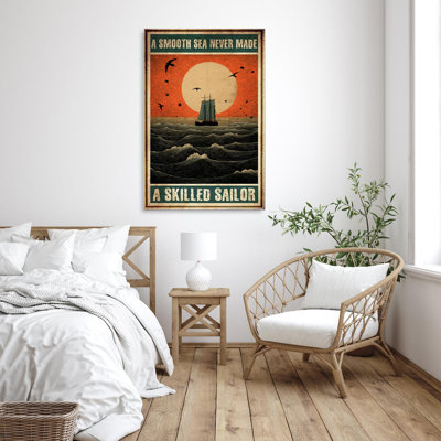 Un marin qualifié sur toile