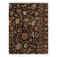 Canvello Handmade Black Silkroad Tabriz Silk & Wool Rug - 4'11'' X 6'6''