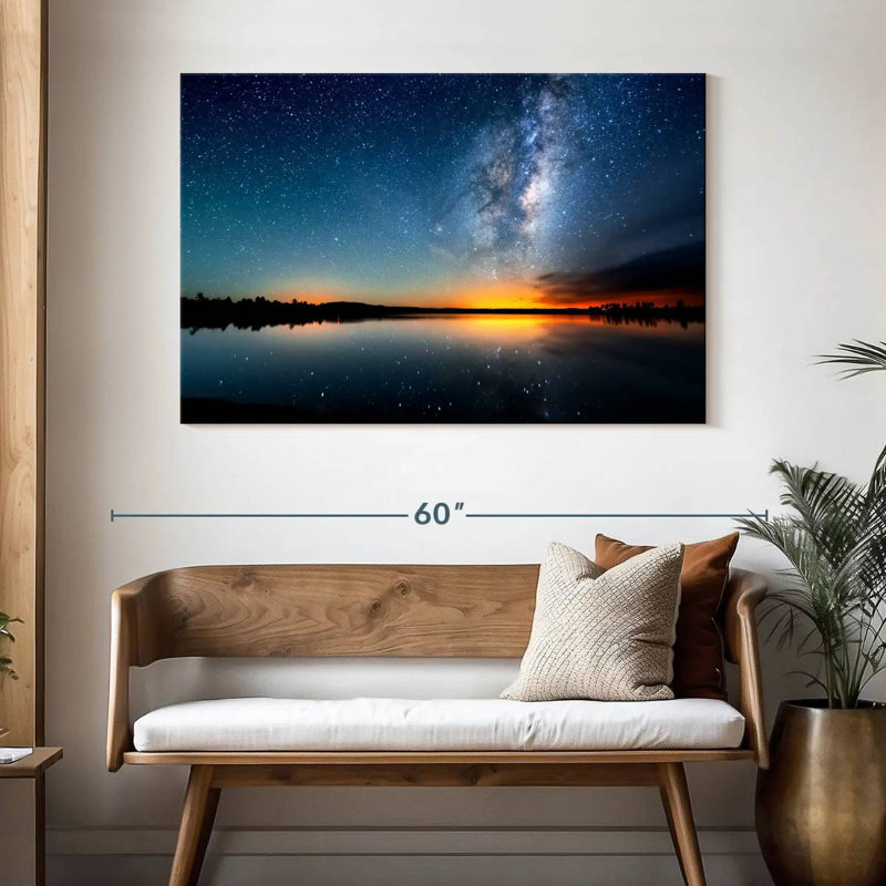 Oberle Galaxy Sunset, 32" H x 48" W