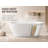 59" x 30"  Freestanding Soaking Acrylic Bathtub