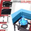 Réchaud de camping portatif 2 brûleurs 150 000 Btu / 3 brûleurs 225 000 Btu avec pare-brise