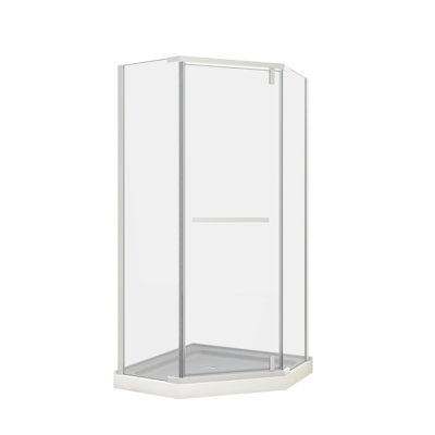 Frameless Swivel Tempered Glass Shower Door