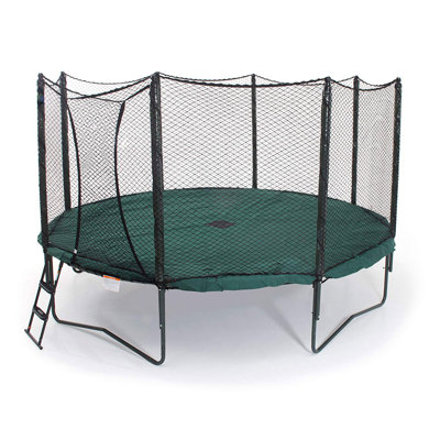 JumpSport 0'' Polyvinyl Chloride (PVC) Weather Cover Compatible With Round Trampoline