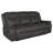 Three-Piece Reclining Sofa Set with Console and Wall-Hugger Design