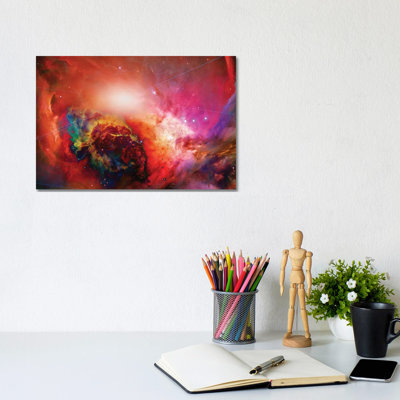 Galactic Space Elements Of This Image Furnished By Nasa by Bruce Rolff - Wrapped Canvas Print
