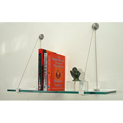 Dasheika Glass Accent Shelf