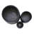 Egg-Shaped Lightweight Mgo Outdoor Planter Set Of 3,Modern Stone-Look Textured Flower Pots With Drainage Holes And Rubber Plug, Suitable For Patio, Garden, Poolside & Indoor-144533962