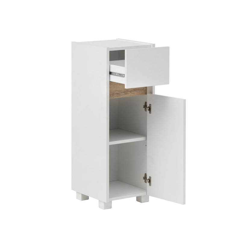 Cosmo Freestanding Bathroom Cabinet, White