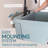 23'' L x 24'' W Wall Laundry Sink with Faucet-86446453