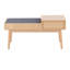 Banc de rangement rembourré avec tiroir Himmel-151324004