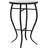 Mosaic Outdoor Side Table With Ceramic Tile Top, Sturdy Metal Frame, Folding Design For Patio, Balcony, Or Indoor Use