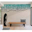 Murale pelez et collez - Vague saphir-747897192