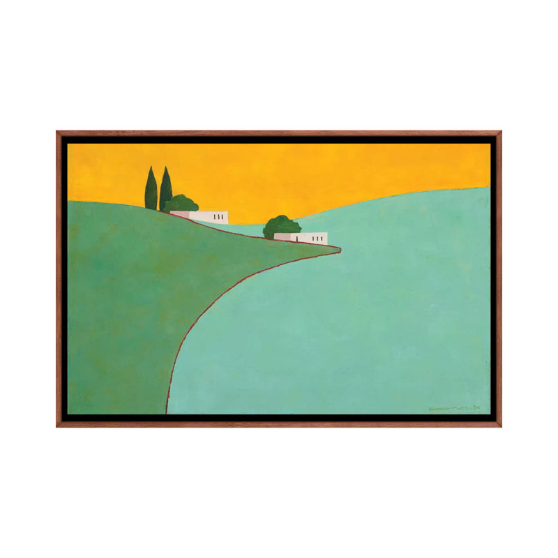 Nabi Samuel by Itzu Rimmer - Painting on Canvas, 66.04 cm H x 45.72 cm W, Classic Brown Wood Framed
