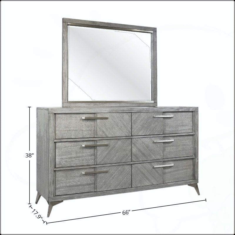 Miroir gris
